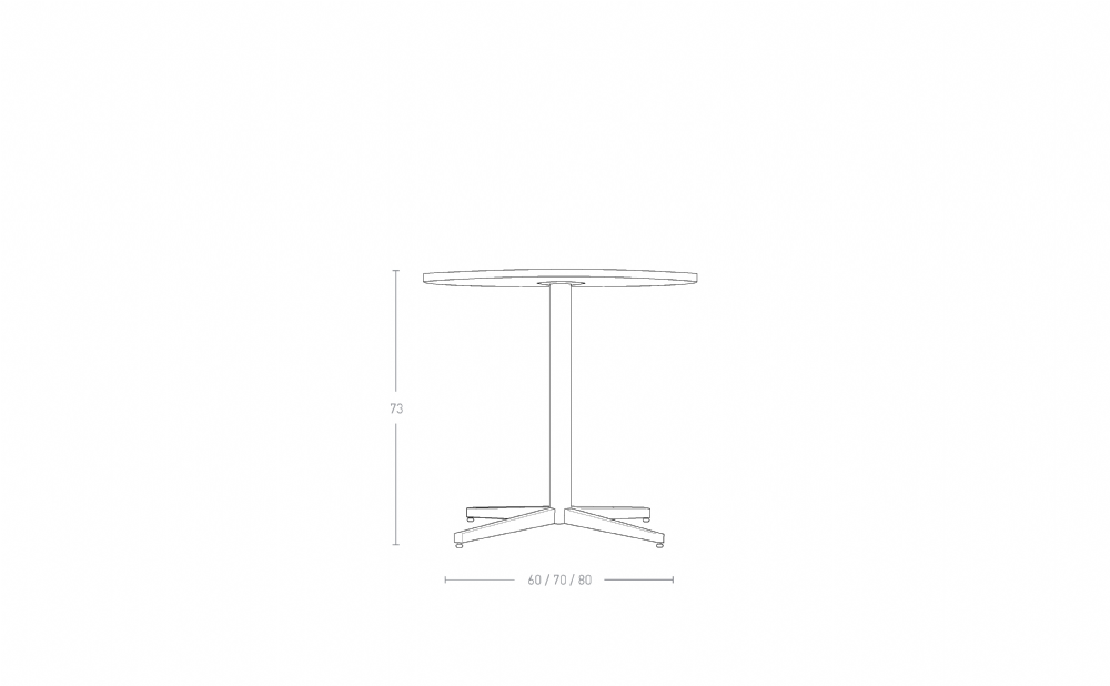 Dimensoes do produto mesa de refeio donna redonda